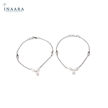 Delicate Pearl Anklet