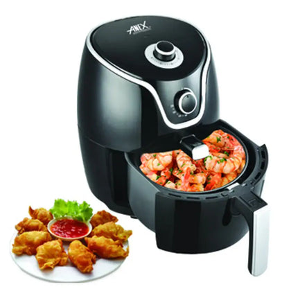 ANEX Air Fryer AG-2019 Black Over Heating Protection