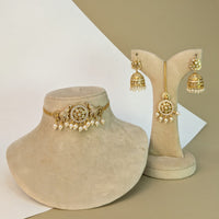 Kili Parrot South Rajwadi Necklace Set