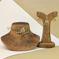 Lakshmi Temple South Indian Rajwadi Necklace Set