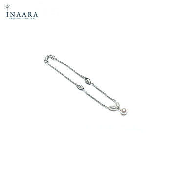 Delicate Pearl Anklet