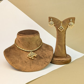 Royal Antique South Indian Rajwadi Necklace Set