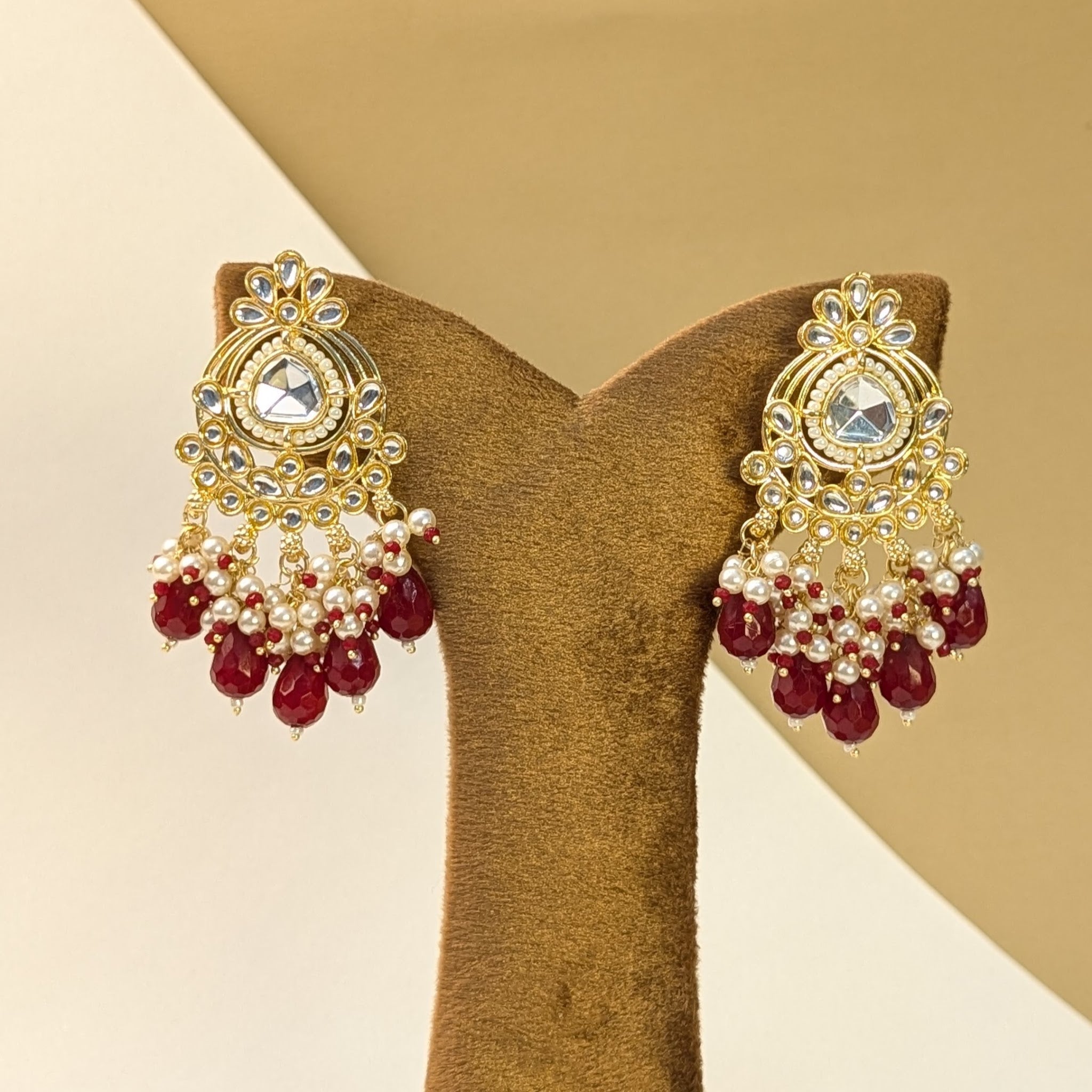Stud Kundan Earrings