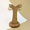 Zeenat Petal Stone Earrings