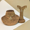 Kundan Temple South Rajwadi Necklace Set