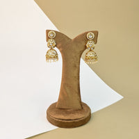 Shahi Chand Stone Jhumkis