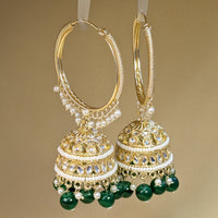 Rani Kundan Jhumkis