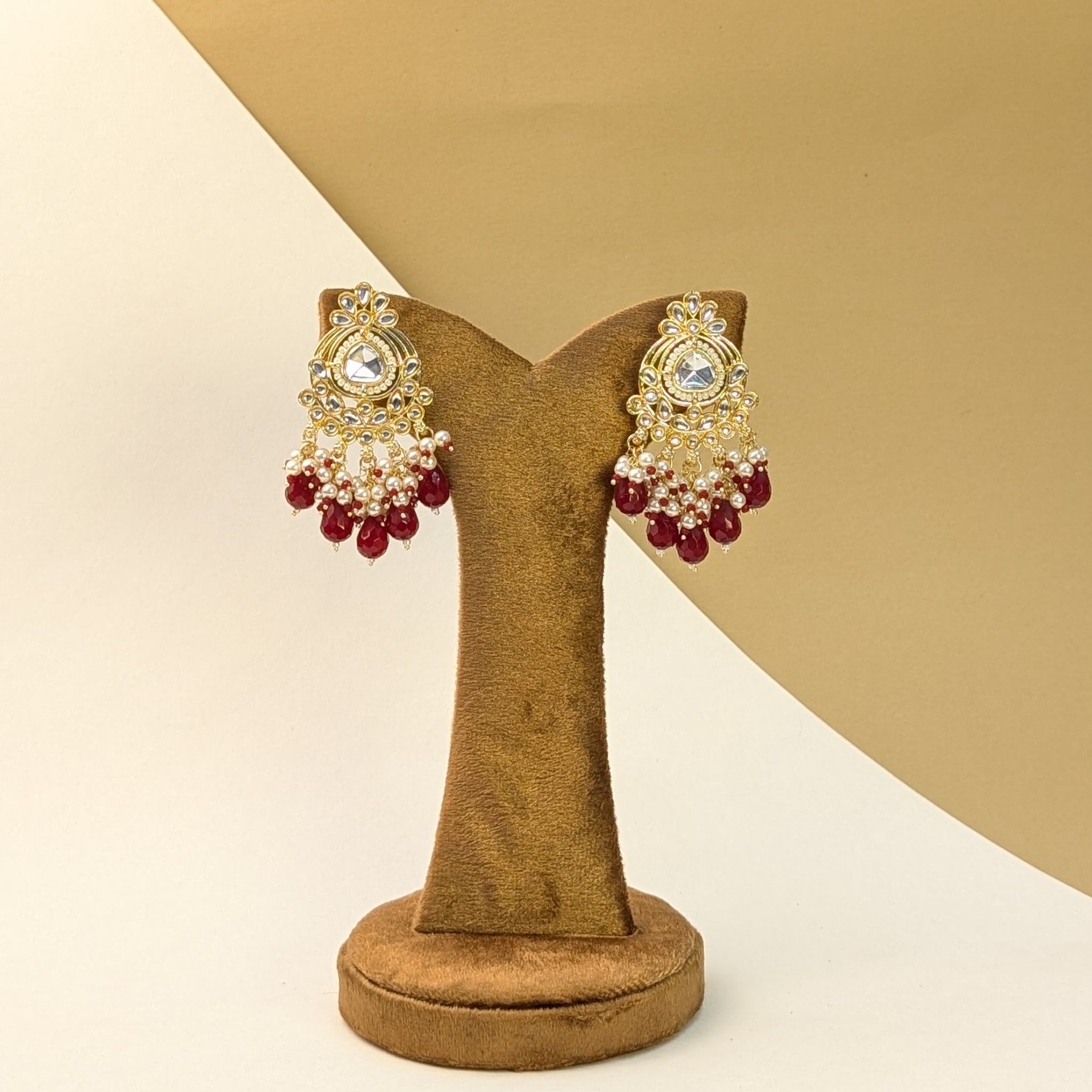 Stud Kundan Earrings