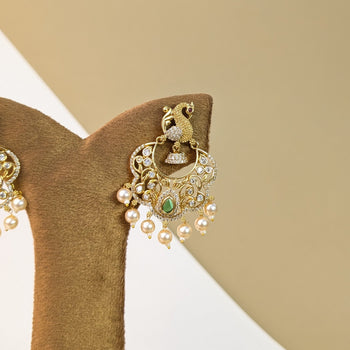 Moti Cascade Stone Earrings