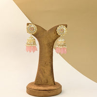 Grand Kundan Jhumkis