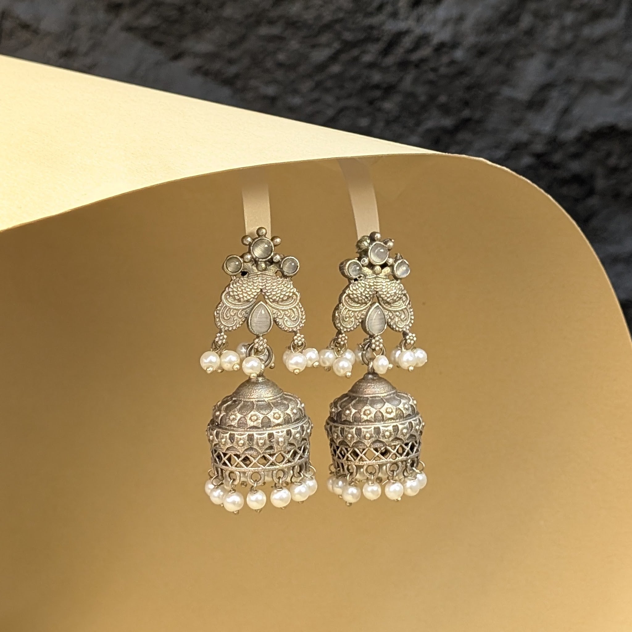 Chandbali Antique Earrings