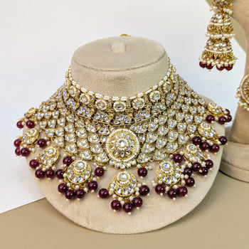 Statement Kundan Necklace Set