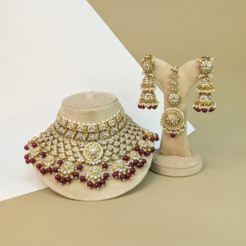 Statement Kundan Necklace Set