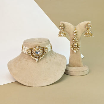 Maharani Kundan Necklace Set
