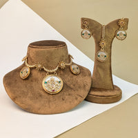 Grand Bridal South Indian Rajwadi Necklace Set