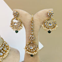 Mughal Kundan Necklace Set