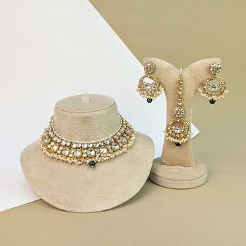 Mughal Kundan Necklace Set