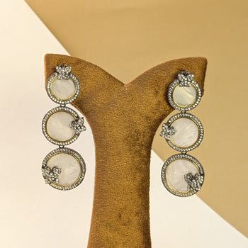 Coin Drop Antique Earrings
