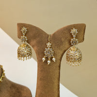 Antique Choker South Indian Rajwadi Necklace Set
