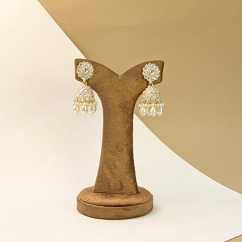 Bridal Kundan Jhumkis