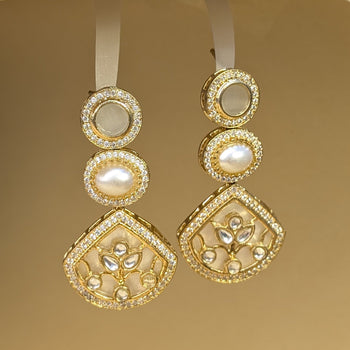 Regal Dangler Antique Earrings