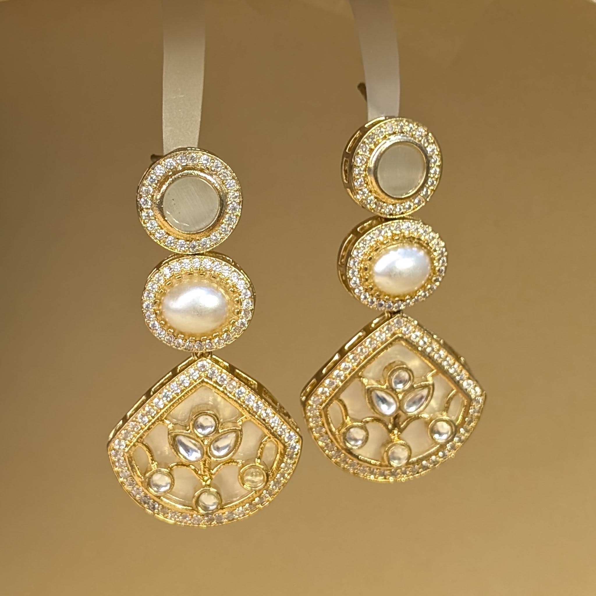 Regal Dangler Antique Earrings