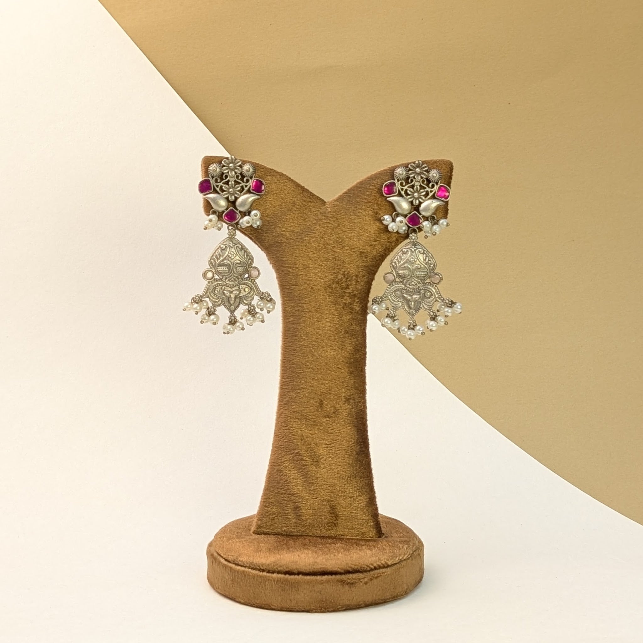 Pearl Bali Antique Earrings