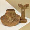 Floral Kemp South Rajwadi Necklace Set