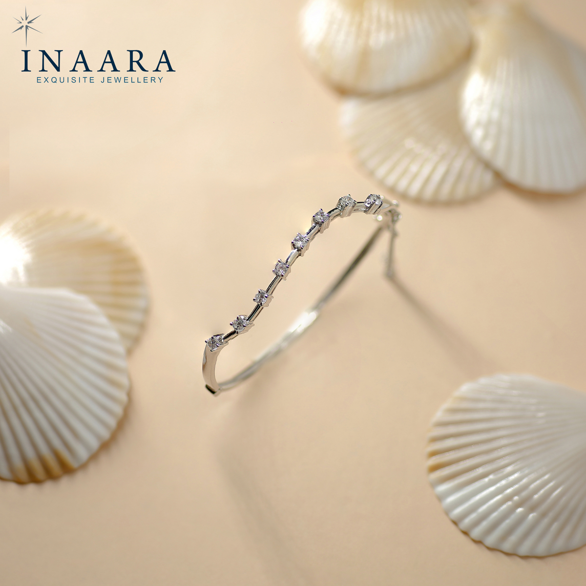 Curved Starlight Bangle