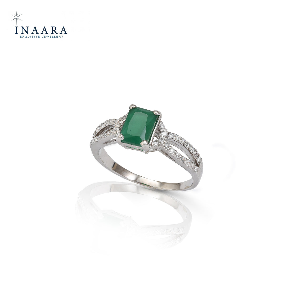 Green - Diamond Style Ring
