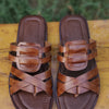 Brown Chappal Pure Cow Leather