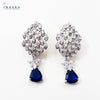 Earrings - Synthetic Blue Drop