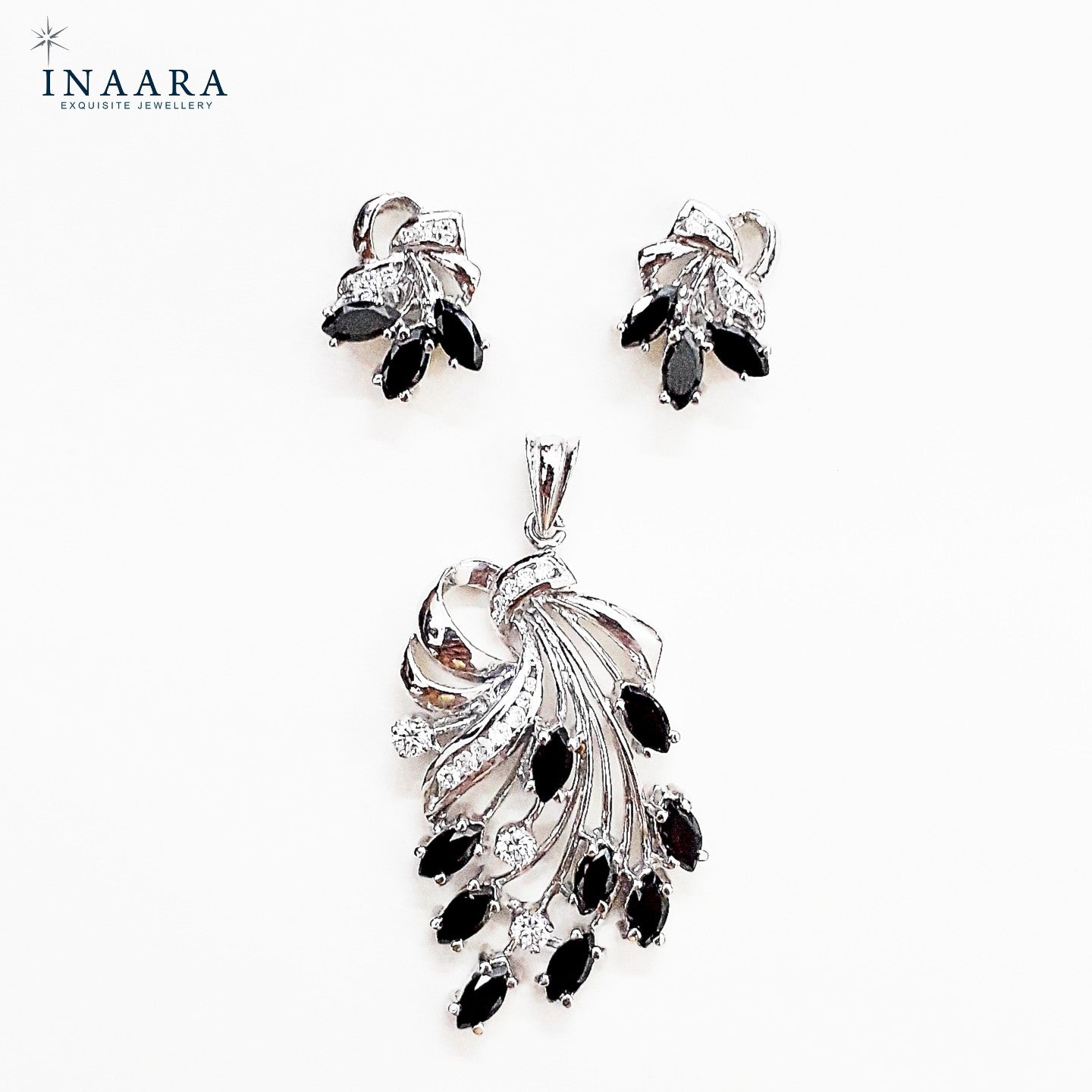 Onyx Pendant Set - Black