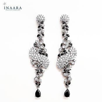 Onyx Earrings - Black