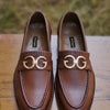 Brown Soft Grain Premium Formal Leather Loafers