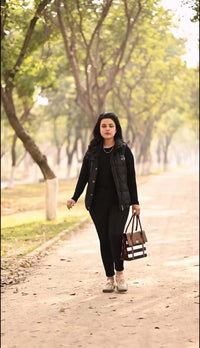 Darwin Brown women's shoulder bag in brown by Bag X