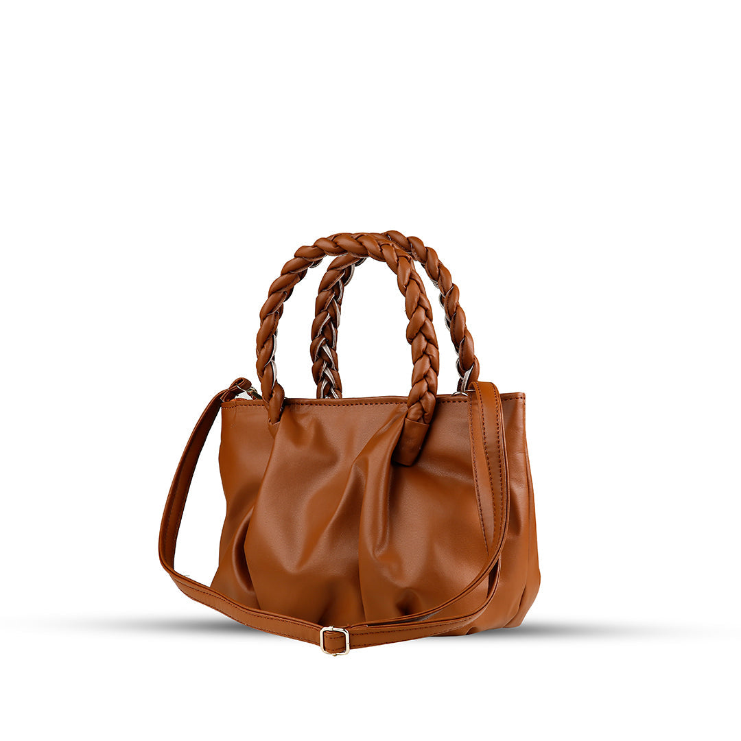 Ash Brown women's crossbody bag in brown by Bag X