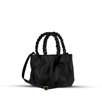 Ash Black women's crossbody bag in black by Bag X