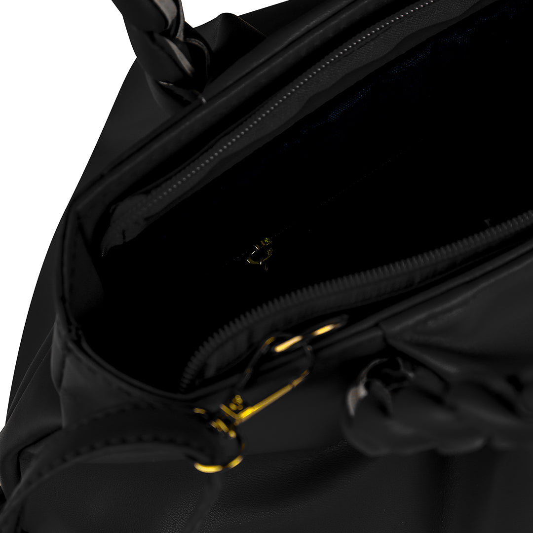 Ash Black women's crossbody bag in black by Bag X