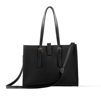 Blossom 3 Pcs Black women's tote bag in black by Bag X