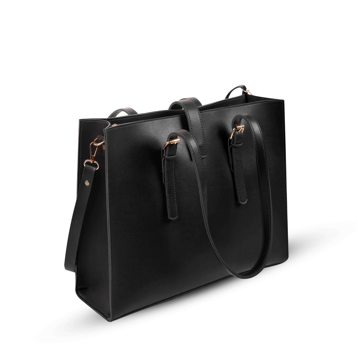Blossom 3 Pcs Black women's tote bag in black by Bag X