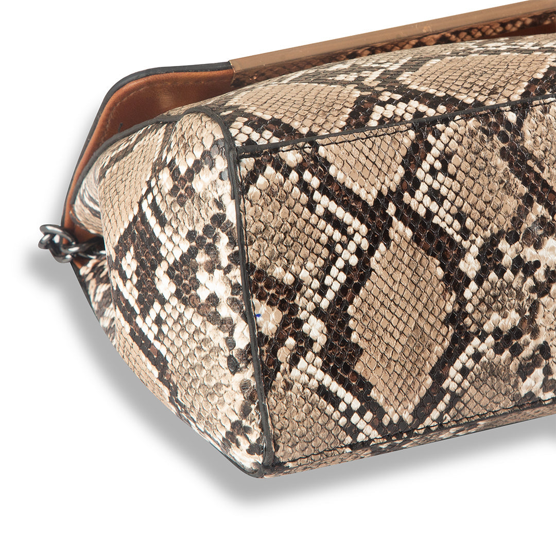 Venom Beige women's crossbody bag in beige by Bag X