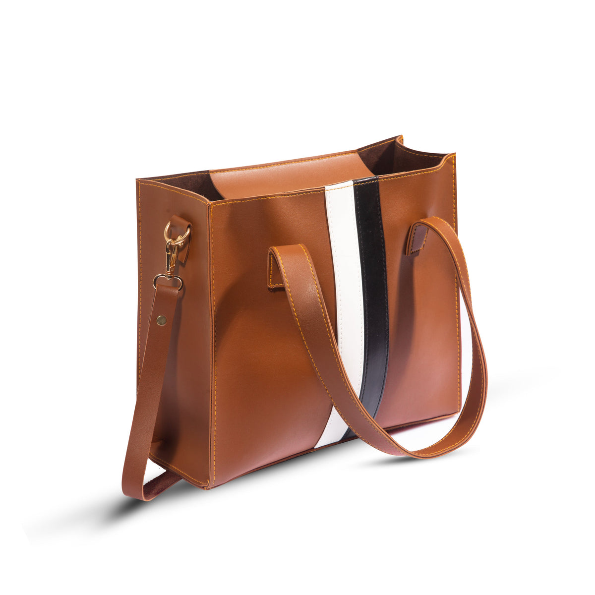 Baku 3 Pcs Brown women's wallet & clutch in brown by Bag X