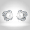 Wavy Pearl Earrings