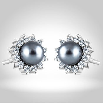 Shell Pearl Earrings