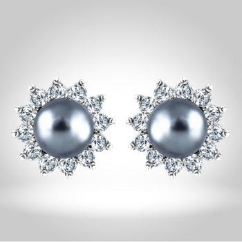 Shell Pearl Earrings