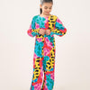 Girls Multi Color Jumpsuit
