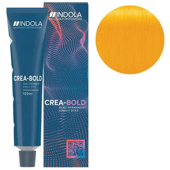 Indola Crea Bold Canary Yellow Hair Color 100ml - Mmall