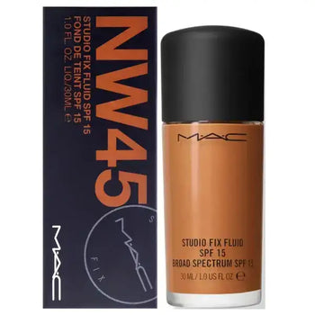 Mac Studio Fix Fluid Foundation SPF15 NW45 - Mmall