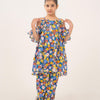 Girls Khaddar Frock & Trouser